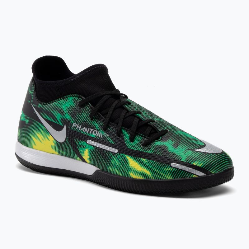 Vyriški futbolo bateliai Nike Phantom GT2 Academy DF SW IC black-green DM0720-003