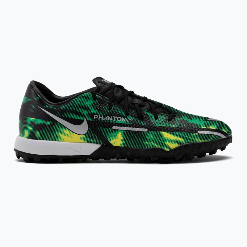 Vyriški futbolo bateliai Nike Phantom GT2 Academy SW TF juodi DM0725-003 2