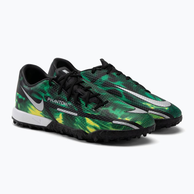 Vyriški futbolo bateliai Nike Phantom GT2 Academy SW TF juodi DM0725-003 5