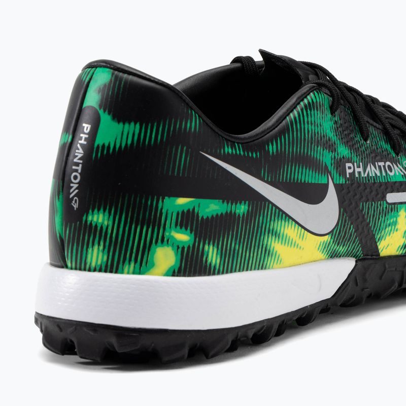 Vyriški futbolo bateliai Nike Phantom GT2 Academy SW TF juodi DM0725-003 8