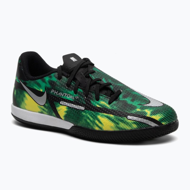 Vaikiški futbolo bateliai Nike Phantom GT2 Academy SW IC Jr žali DM0749-003