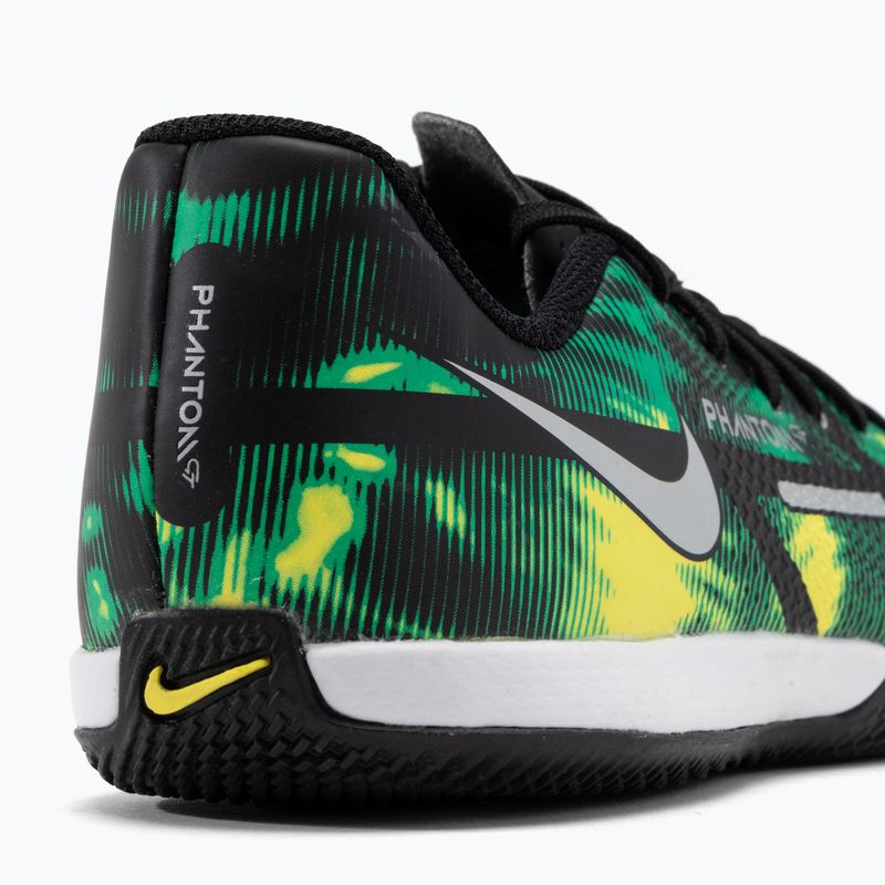 Vaikiški futbolo bateliai Nike Phantom GT2 Academy SW IC Jr žali DM0749-003 8