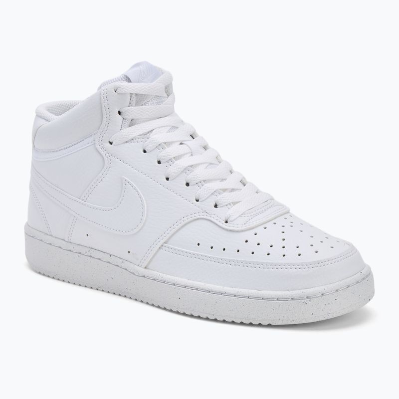 Vyriški batai Nike Court Vision Mid Next Nature white/white/white