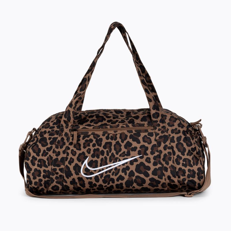 Nike Gym Club moterų treniruočių krepšys rudos spalvos DO2390-256 2