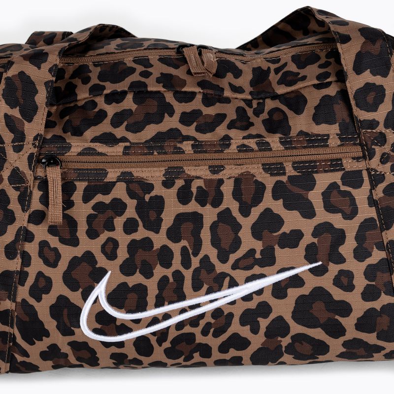 Nike Gym Club moterų treniruočių krepšys rudos spalvos DO2390-256 4
