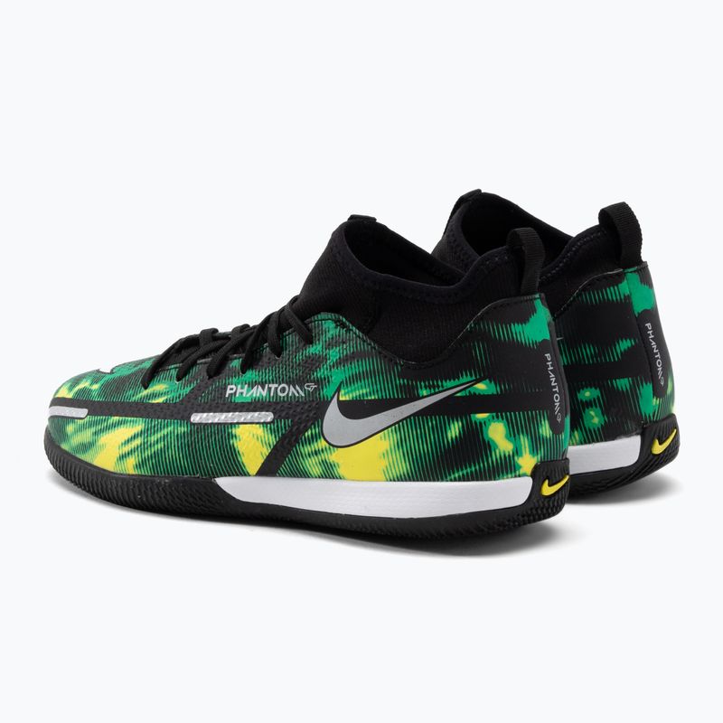 Vaikiški futbolo bateliai Nike Phantom GT2 Academy DF SW IC Jr žali DM0740-003 3