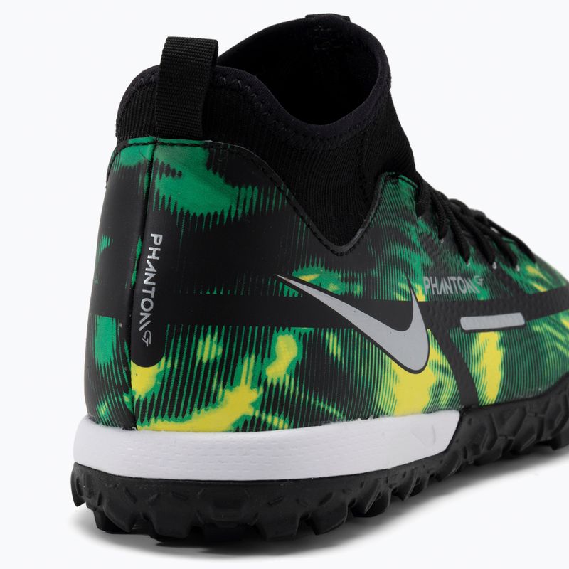 Vaikiški futbolo bateliai Nike Phantom GT2 Academy DF SW TF Jr juodi DM0741-003 8