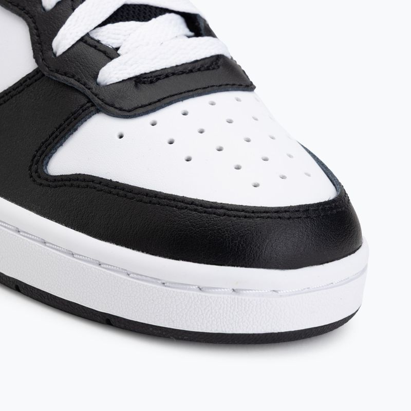 Batai Nike Court Borough Mid 2 white/white/black/university red 7