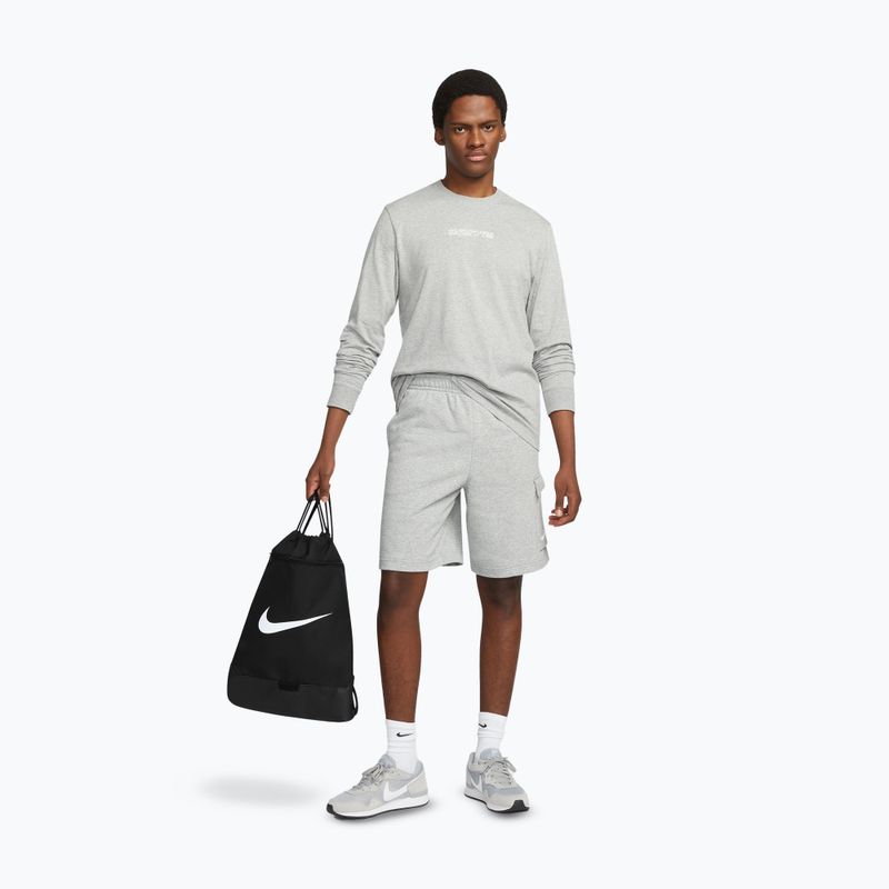 Maišas Nike Brasilia 9.5 18 l black/black/white 12