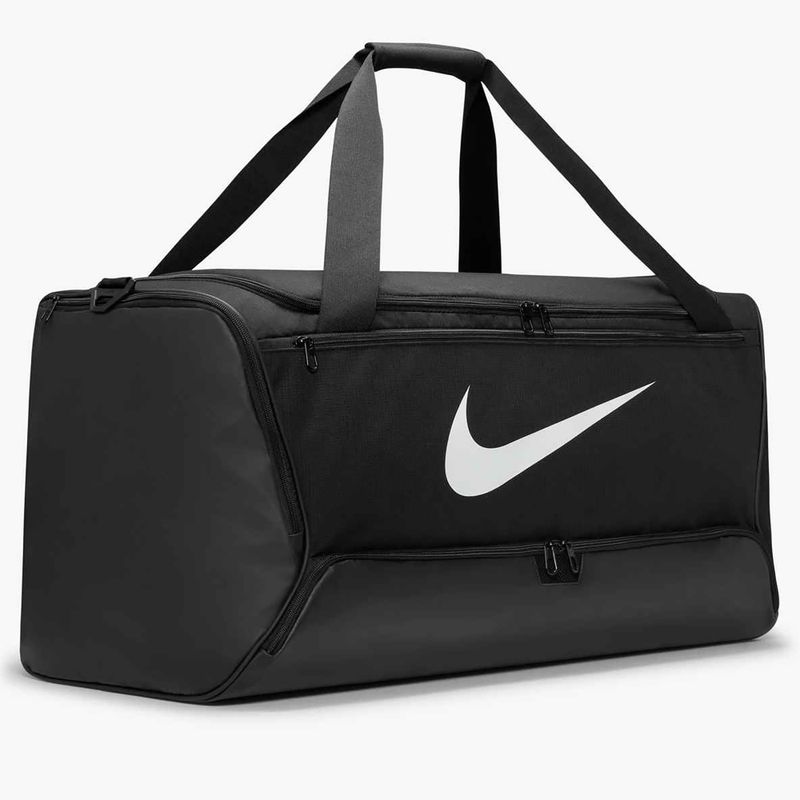 Nike Brasilia 9.5 treniruočių krepšys juoda/juoda/balta 2