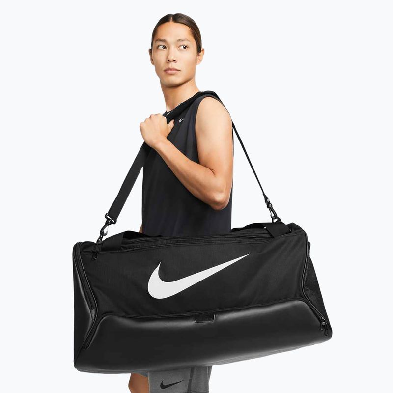 Nike Brasilia sportinis krepšys 9.5 95 l black/black/white 8