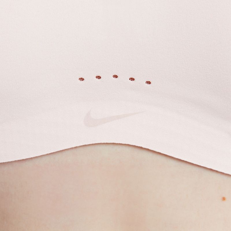 Sportinė liemenėlė Nike Alate Minimalist Light-Support light soft pink/stone mauve/pink oxford 5