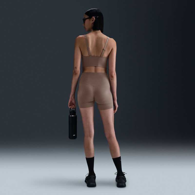 Sportinė liemenėlė Nike Alate Medium Support Longline mink brown/white 12