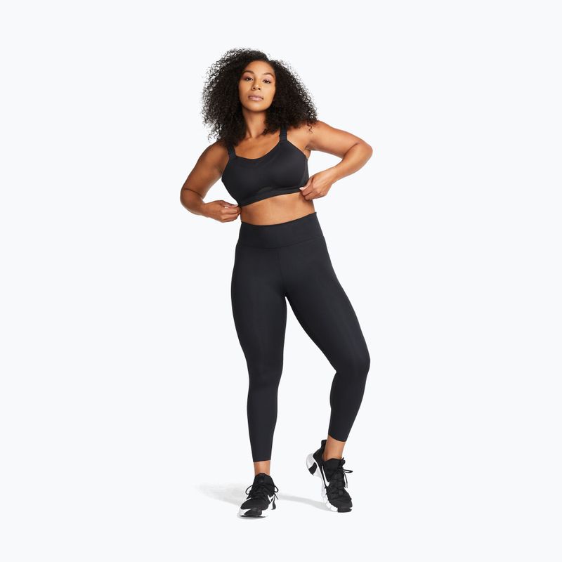 Sportinė liemenėlė Nike Alpha High-Support black/black/dark smoke grey/dark smoke grey 2