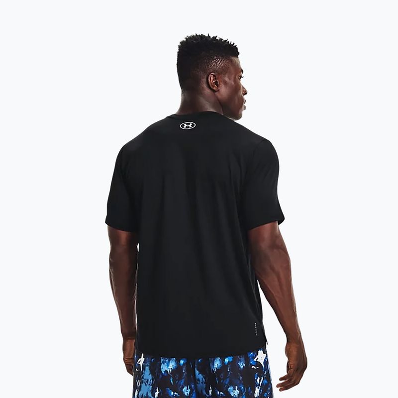 Under Armour UA Rush Energy vyriški treniruočių marškinėliai juodi 1366138 3