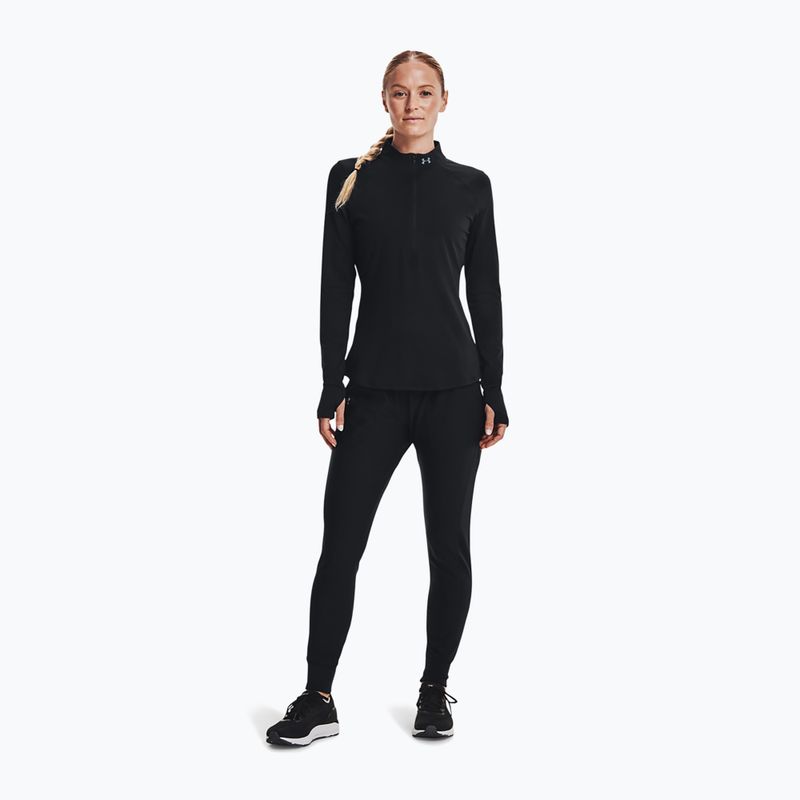 Under Armour Qualifier Run 2.0 Half Zip moteriški bėgimo marškinėliai black 1365632 2