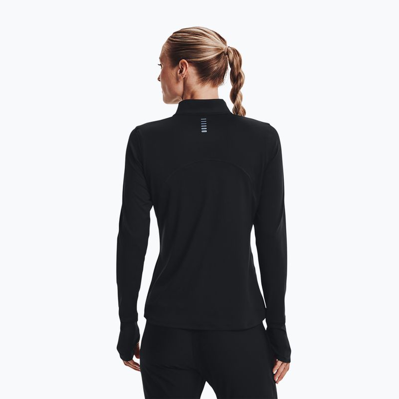 Under Armour Qualifier Run 2.0 Half Zip moteriški bėgimo marškinėliai black 1365632 3