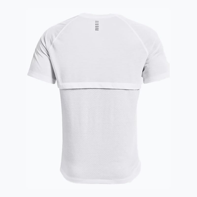 Under Armour Streaker vyriški bėgimo marškinėliai balti 1361469-100 6