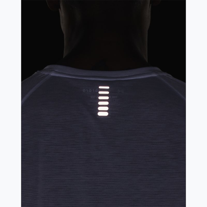 Under Armour Streaker vyriški bėgimo marškinėliai balti 1361469-100 4