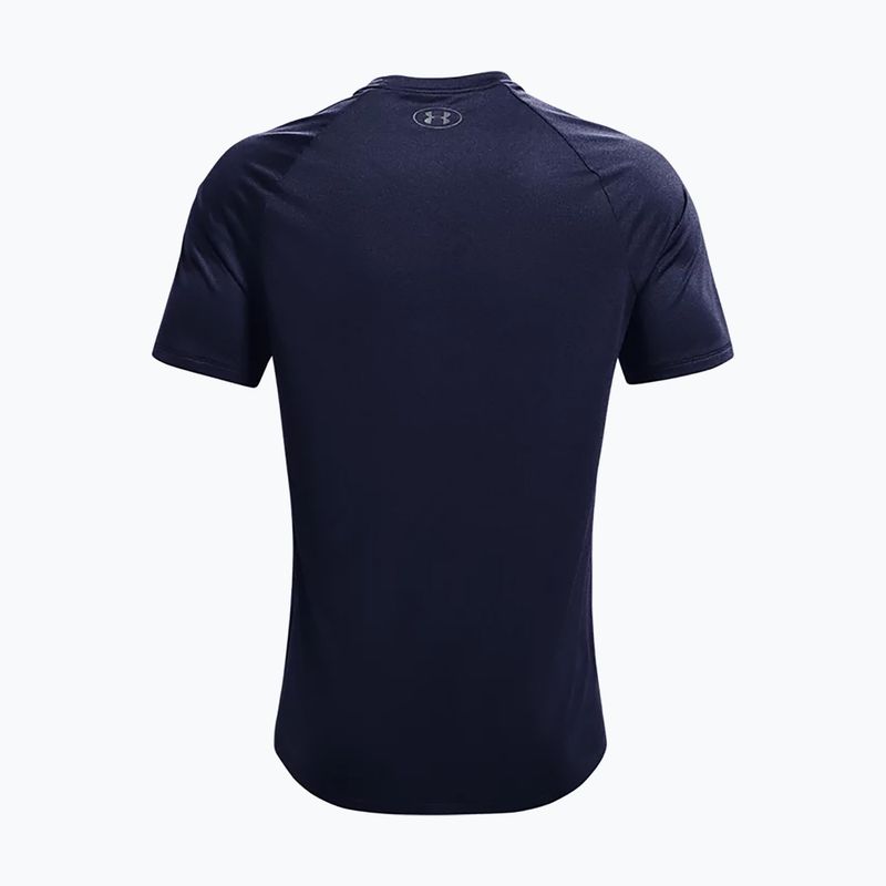 Under Armour vyriški treniruočių marškinėliai UA Tech 2.0 SS Tee Novelty navy blue 1345317 6