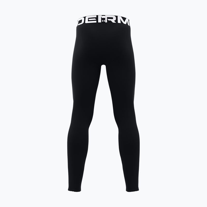 Vaikiškos tamprės Under Armour Cg Armour Leggings black/white 2