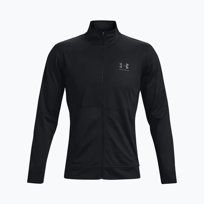 Under Armour Pique Track vyriški treniruočių džemperiai juodi 1366202