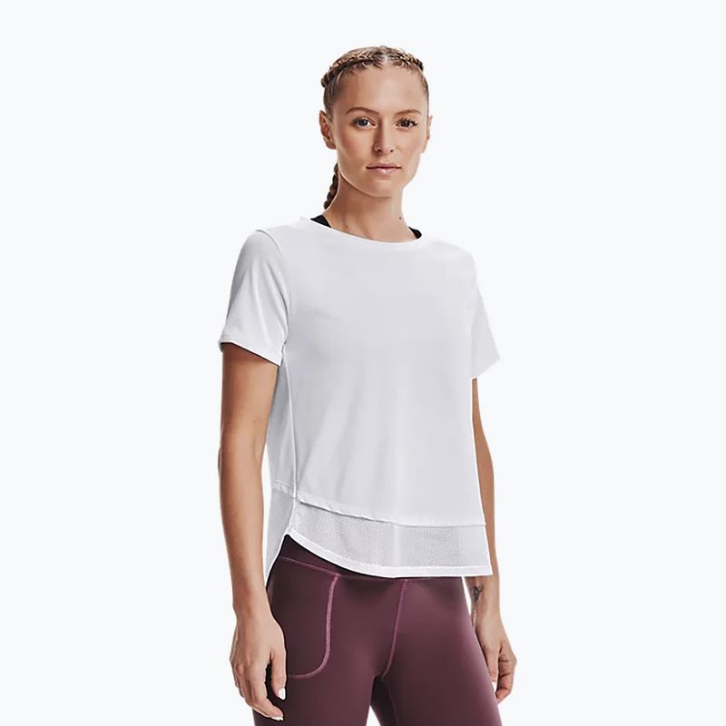 Under Armour UA Tech Vent SS moteriški treniruočių marškinėliai balta 1366129