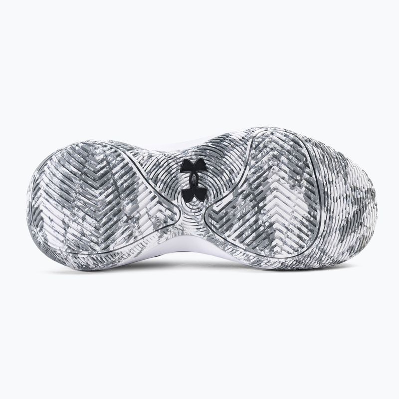 Under Armour GS Jet '21 001 juodai balti vaikiški krepšinio bateliai UAR-3024794001-001-4.5 4