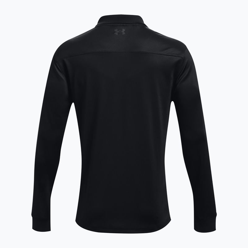 Vyriški marškinėliai ilgomis rankovėmis Under Armour Tactical Performance Polo 2.0 black/black 6