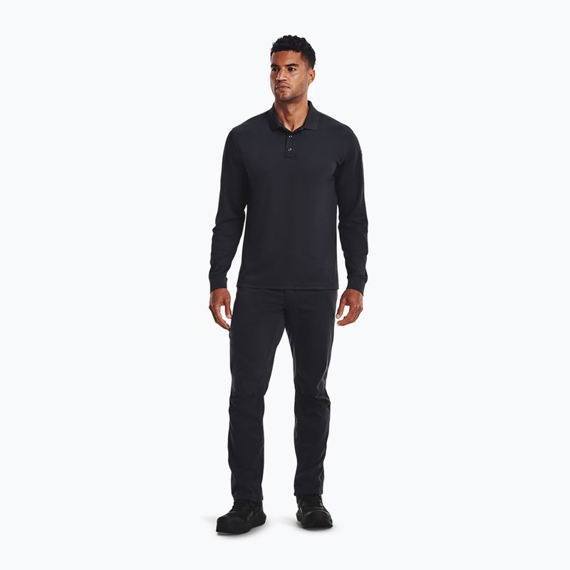 Vyriški marškinėliai ilgomis rankovėmis Under Armour Tactical Performance Polo 2.0 Dark navy blue/Dark navy blue 2