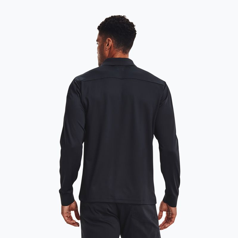 Vyriški marškinėliai ilgomis rankovėmis Under Armour Tactical Performance Polo 2.0 Dark navy blue/Dark navy blue 3