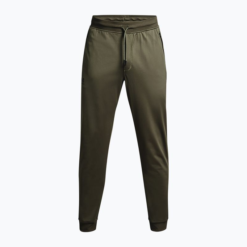 Vyriškos kelnės Under Armour Sportstyle Tricot Jogger marine od green / black 5