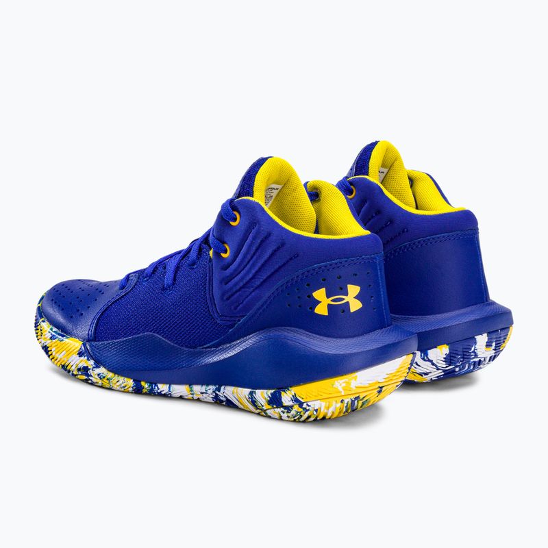 Under Armour vyriški krepšinio bateliai GS Jet '21 400 blue and white 3024794-400 3