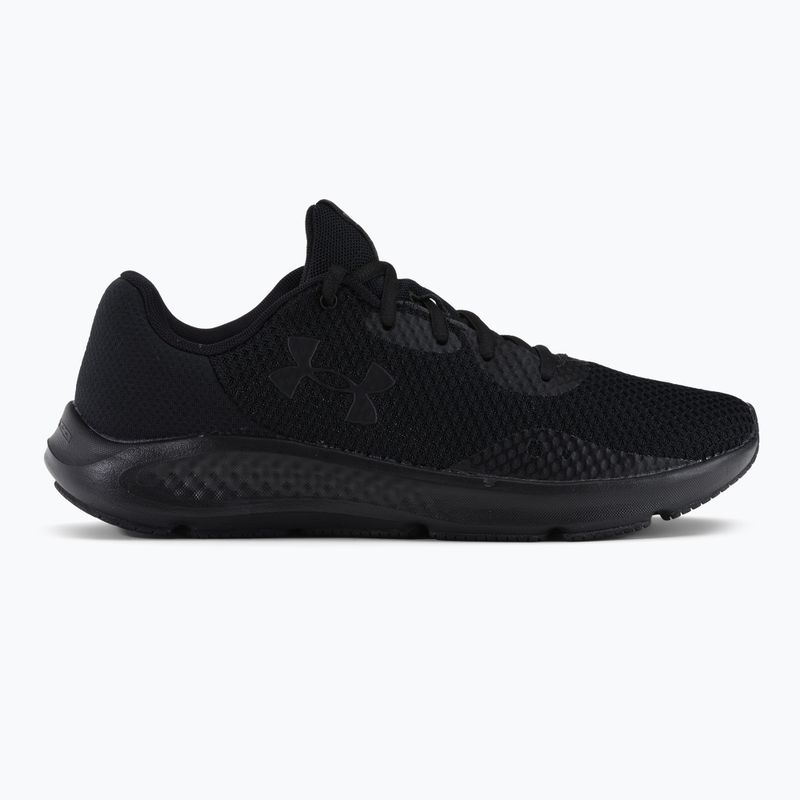 Under Armour Charged Pursuit 3 vyriški bėgimo bateliai black 3024878 2