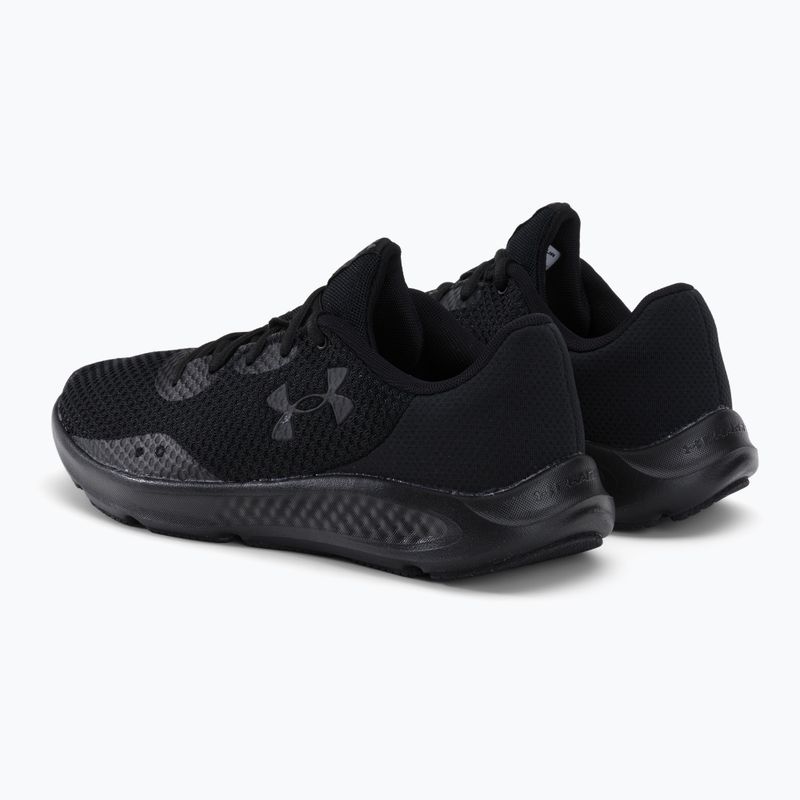 Under Armour Charged Pursuit 3 vyriški bėgimo bateliai black 3024878 3