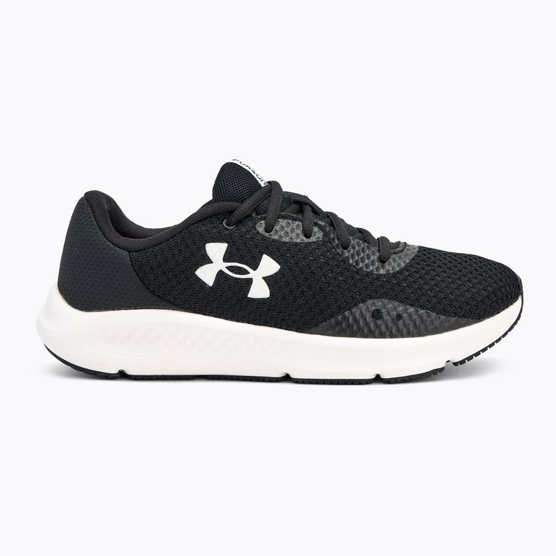 Under Armour Charged Pursuit 3 moteriški bėgimo bateliai black/black/white 2