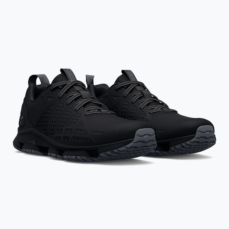 Under Armour MG Strikefast vyriški bateliai black/black/pitch grey 10