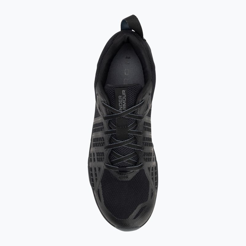 Under Armour MG Strikefast vyriški bateliai black/black/pitch grey 5