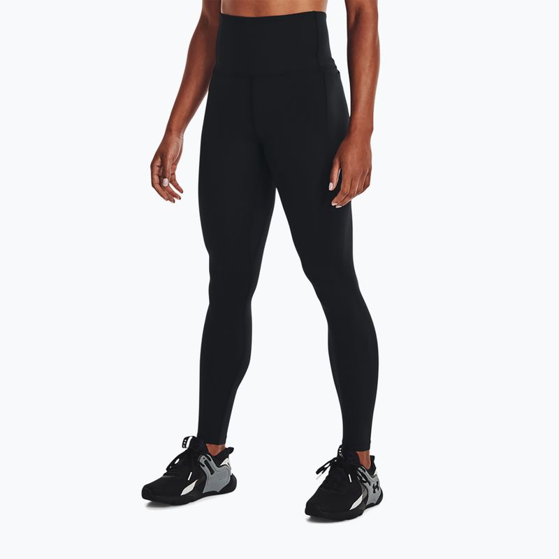 Under Armour Meridian Ultra High Rise moteriškos treniruočių tamprės juodos 1372002