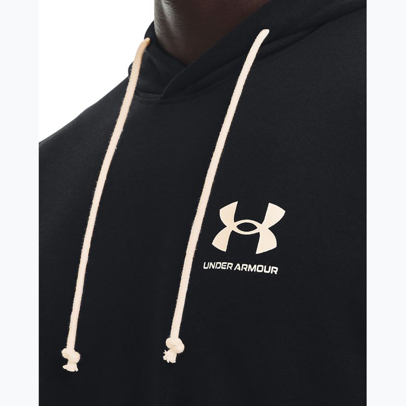 Vyriški "Under Armour Rival Terry Lc Hd" džemperiai black/onyx white 4