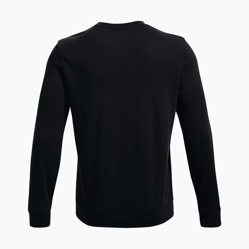 Under Armour vyriški treniruočių džemperiai Rival Terry LC Crew, juodi 1370404 2