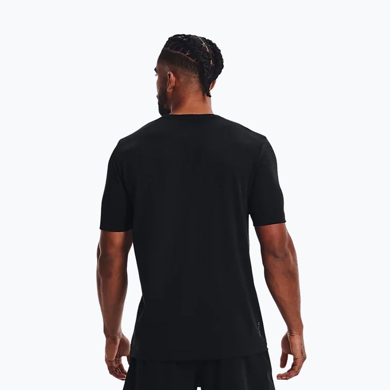 Under Armour vyriški treniruočių marškinėliai UA Rush Seamless Geosport SS black 1370441 4