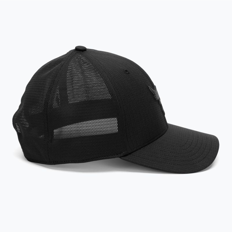 Under Armour Project Rock Trucker juoda/pilka vyriška beisbolo kepuraitė 2