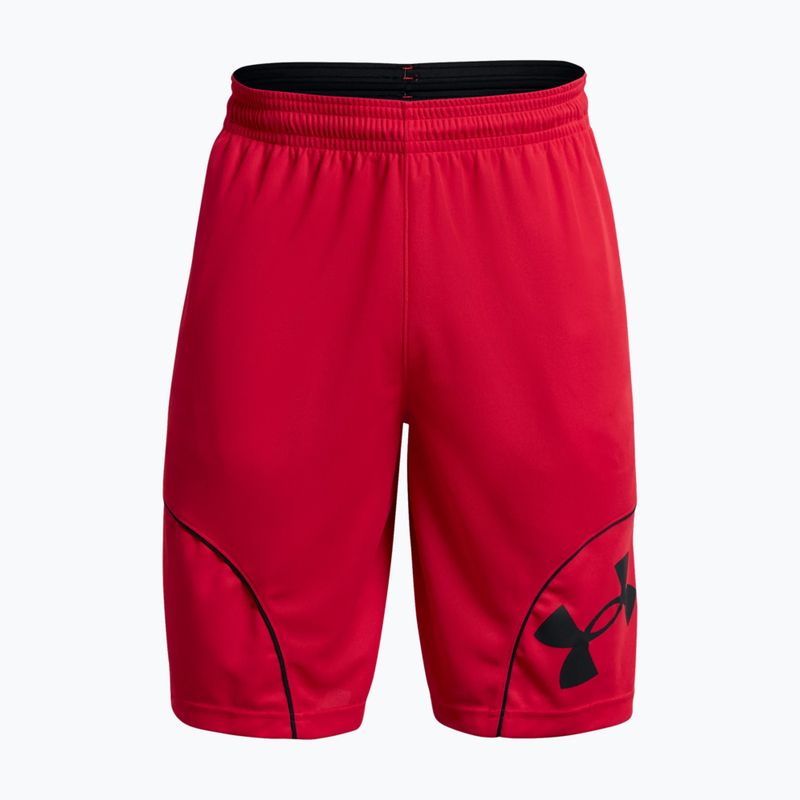 Under Armour Perimeter 11'' vyrų krepšinio šortai raudoni 1370222 2