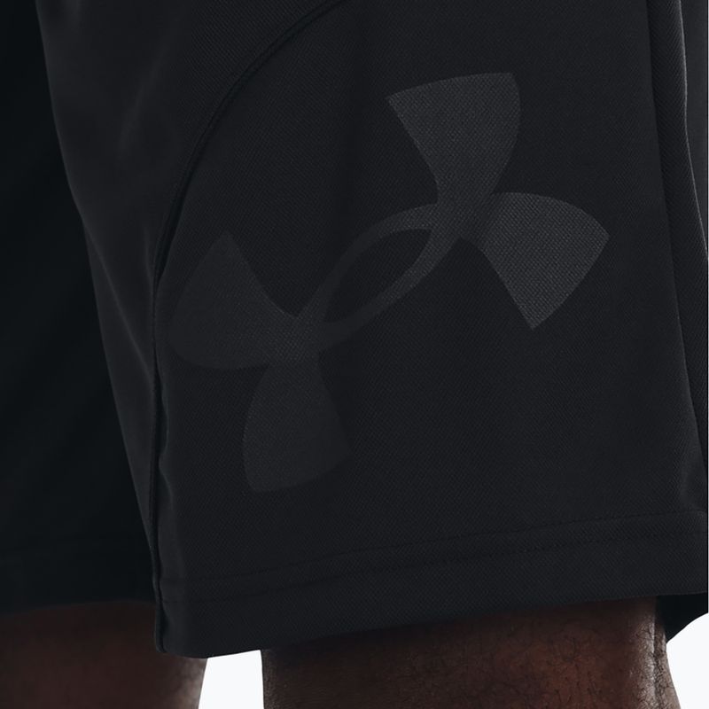 Under Armour Perimeter 11'' vyrų krepšinio šortai juodi 1370222 4