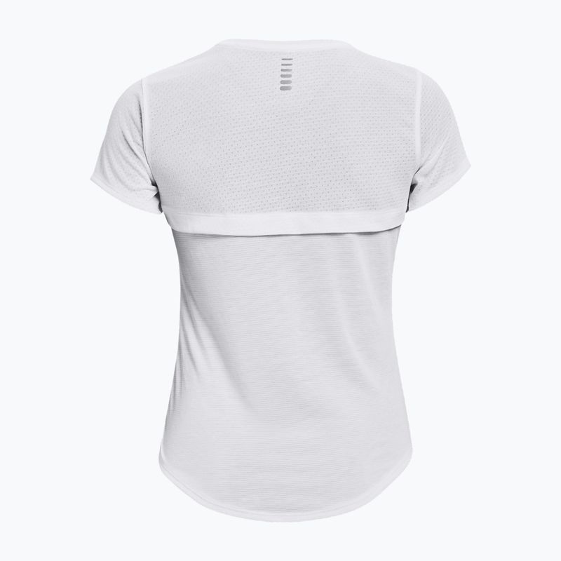 Under Armour Streaker moteriški bėgimo marškinėliai balti 1361371-100 6