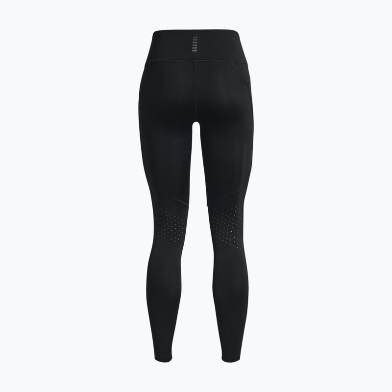 Under Armour Fly Fast 3.0 Tight moteriškos bėgimo tamprės juodos spalvos 1369773 4