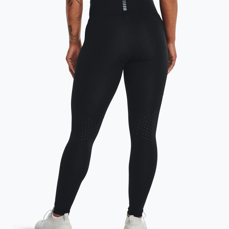 Under Armour Fly Fast 3.0 Tight moteriškos bėgimo tamprės juodos spalvos 1369773 2