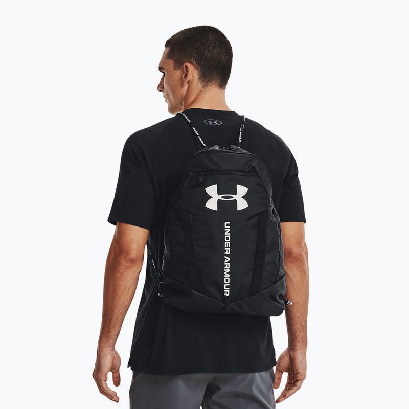 "Under Armour Undeniable Sackpack" 20 l juoda/juoda/metalinė sidabrinė 6