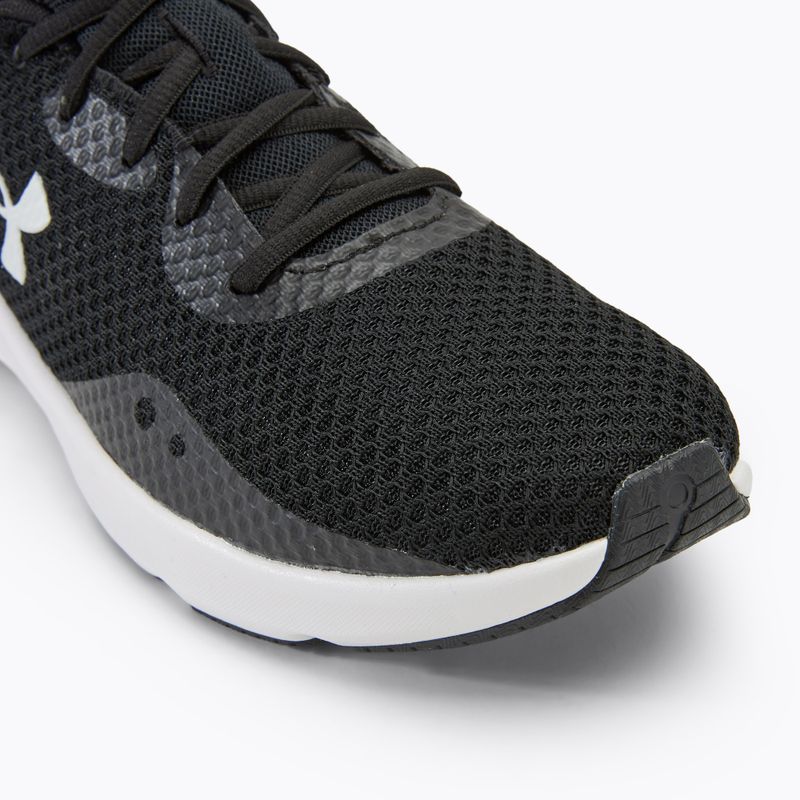 Under Armour Charged Pursuit 3 black/black/white vyriški bėgimo bateliai 7